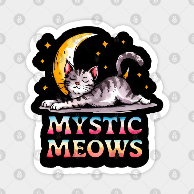 Purrrfect friends cats are family Magnet by Steve