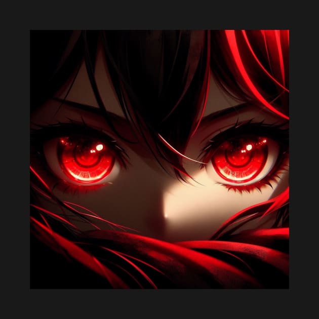 Anime eyes - Red by AnimeVision