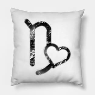 Heart Capricorn Pillow