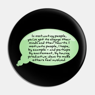 Quote positive Pin