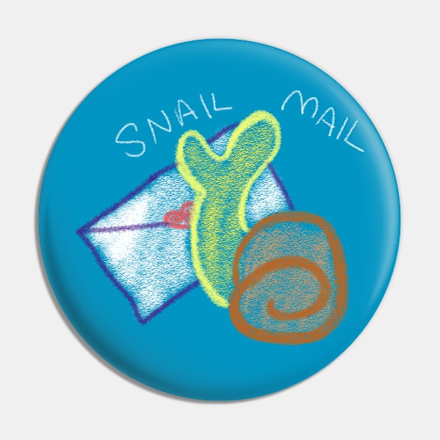 Snail Mail Pin by StarlitSkvader