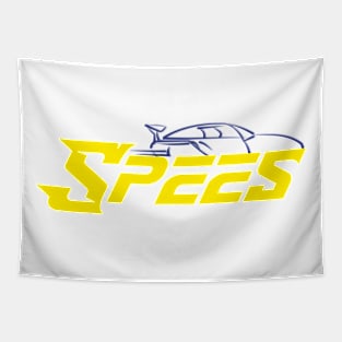 speed cars sticker Tapestry