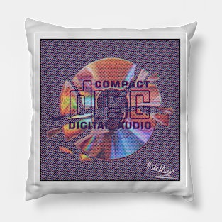 #00 compact disc Pillow