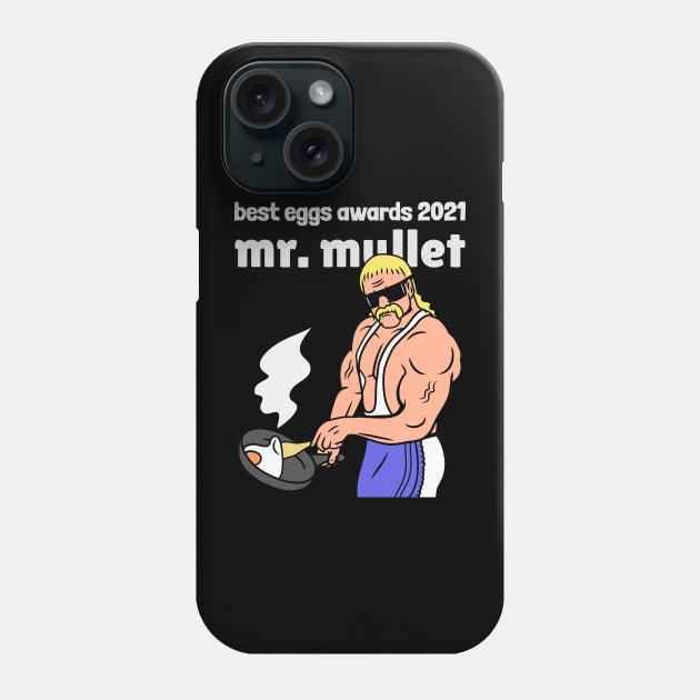 Mr Mullet Phone Case by Golden Eagle Design Studio