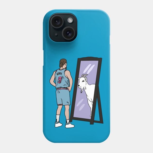 Kelly Olynyk Mirror GOAT Phone Case by rattraptees