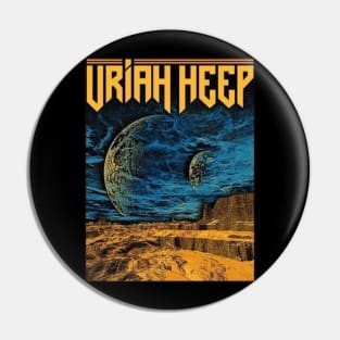 URIAH HEEP MERCH VTG Pin