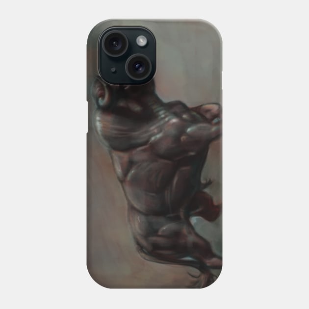 Bull Phone Case by Artofokan