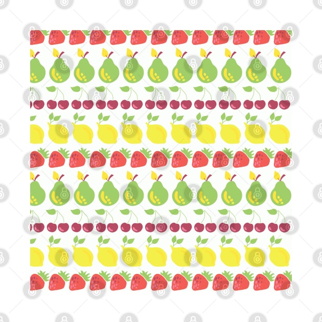 Fruit Rows by Sandra Hutter Designs