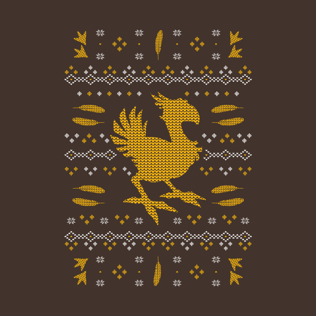 Chocobo Christmas by Alundrart