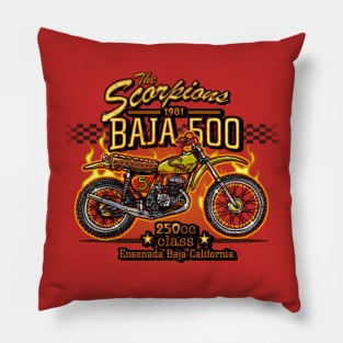 The Scorpion Motocross Pillow