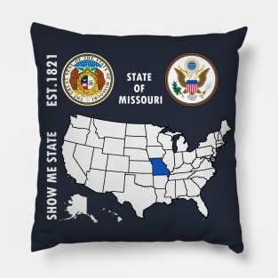 State of Missouri Pillow