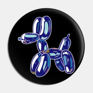 Balloon Dog Art Pin