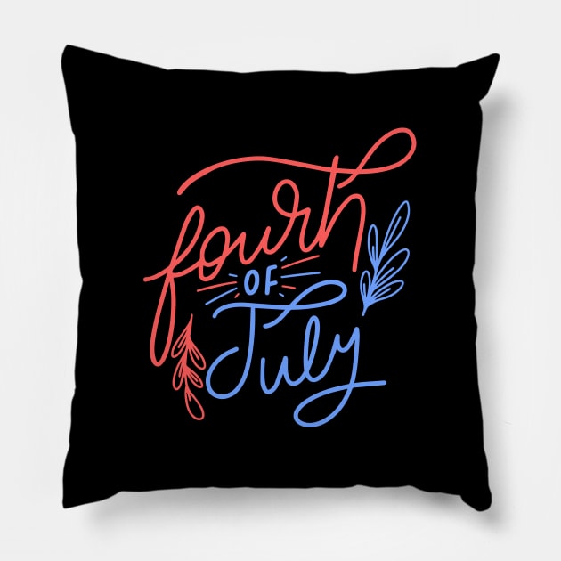 4th of july 2020 Pillow by ARRIGO