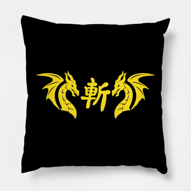 Oh Ninja Brian, I can't stay mad at you. Pillow by Pandoramonium