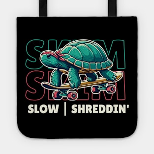 Skateboard turtle Tote