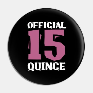 Quinceanera Pin