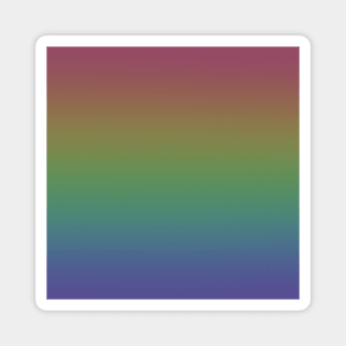 Dark Rainbow Gradient Magnet