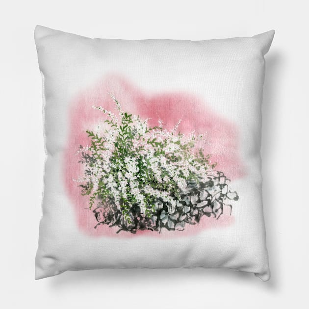 October 13th birthday flower Pillow by birthflower