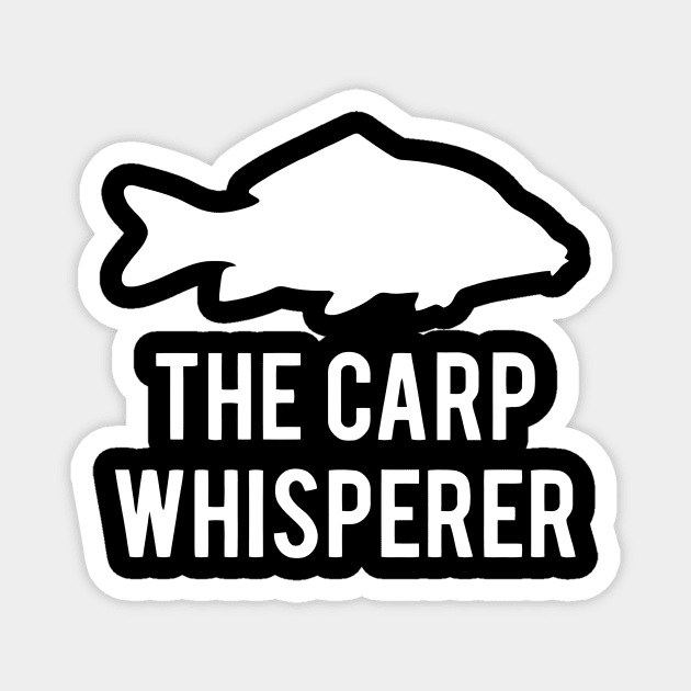 The Carp Whisperer Magnet by Ramateeshop