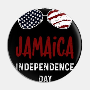 Jamaica Independence Day Pin