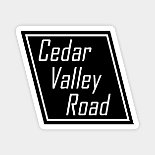 Waterloo, Cedar Falls & Northern Railway "Cedar Valley Road" Magnet