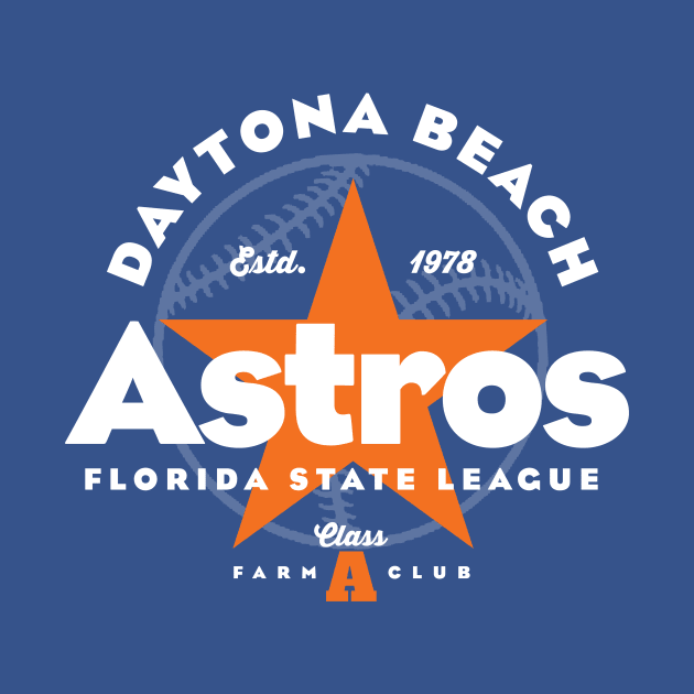 Daytona Beach Astros by MindsparkCreative