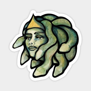 Medusa Gorgon Face Magnet