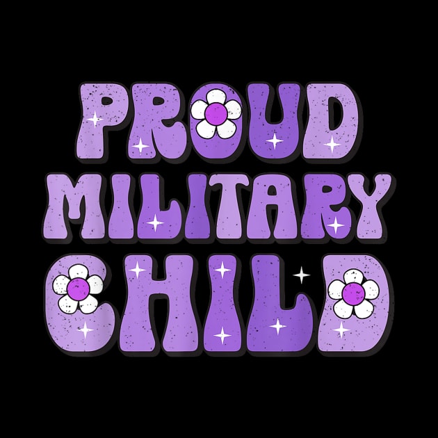 Purple Up For Military Kids Month Of Military Child Gift For Men Women Kids by truong-artist-C