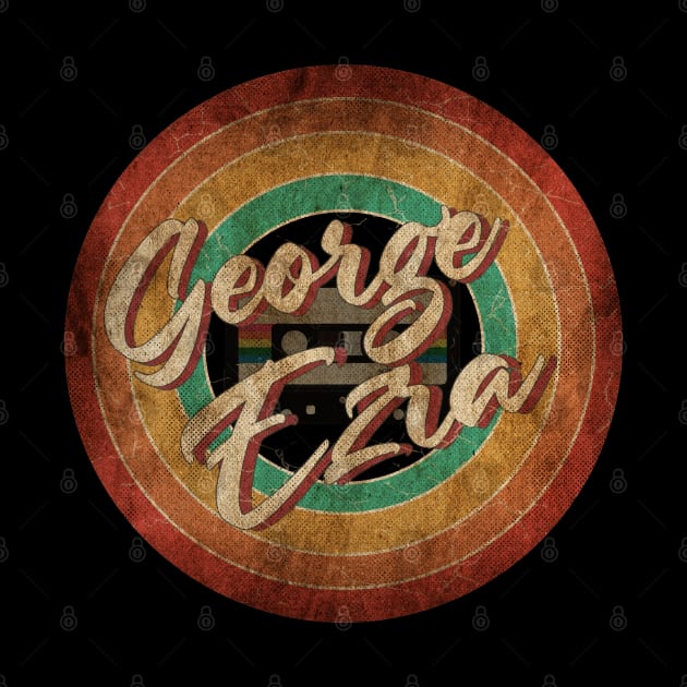 George Ezra Vintage Circle Art by antongg