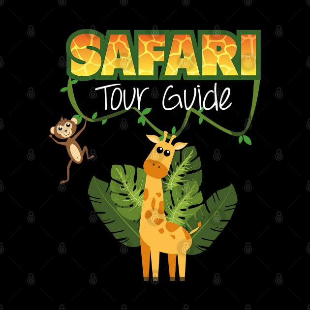 Zoo and Safari Tour Guide Giraffe Costume  Gift for  Kids by Riffize