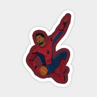 Donovan Mitchell Spida digital illustration Magnet