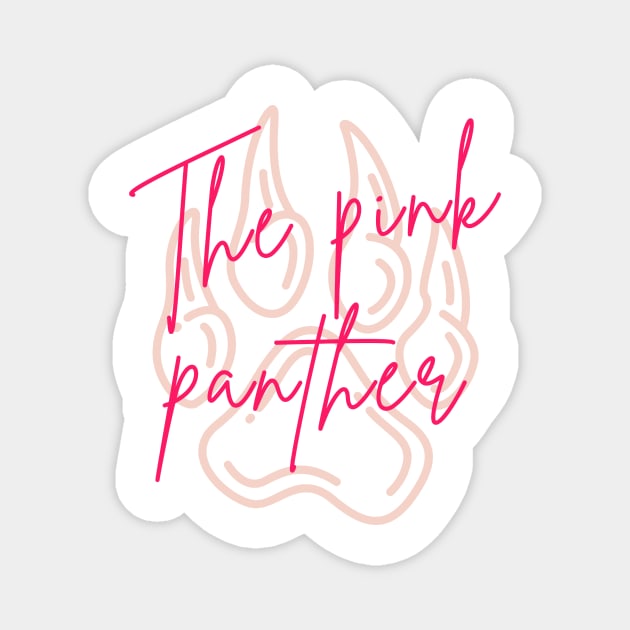 Pink Panther Magnet by BillieTofu