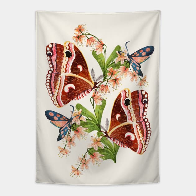 Moth tapestry store