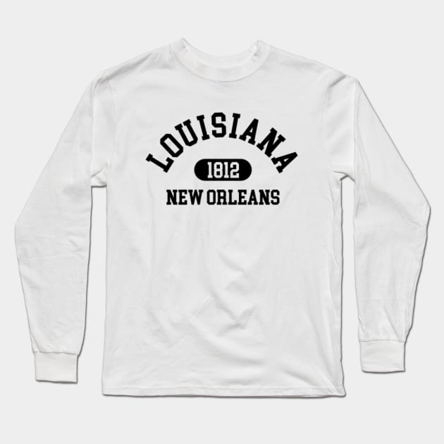 Louisiana Vintage Logo - Louisiana - Long Sleeve T-Shirt