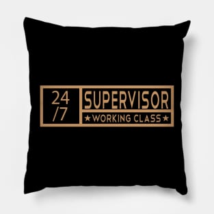 Supervisor Job Tittle Pillow