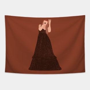 eras tour evermore gown outfit Tapestry