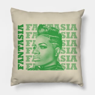 fantasia - greensolid style Pillow