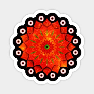 Thanksgiving Mandala Magnet