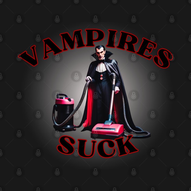 Vampires Suck Vacuum Dracula by Kindly Wicked