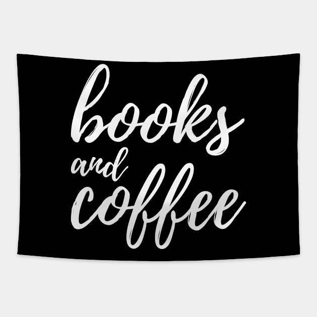 Books And Coffee Tapestry by Gorskiy