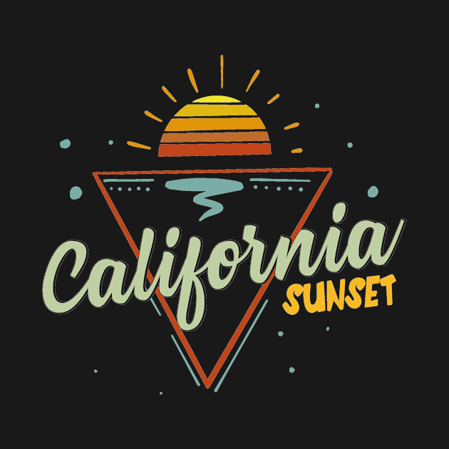 california sunset by Diannas