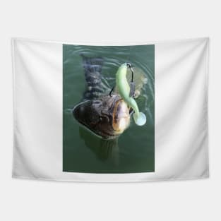 Spotted Bay Bass Tapestry