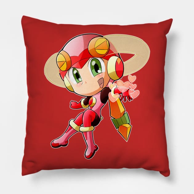 Roll.EXE Chibi Pillow by StaticBlu