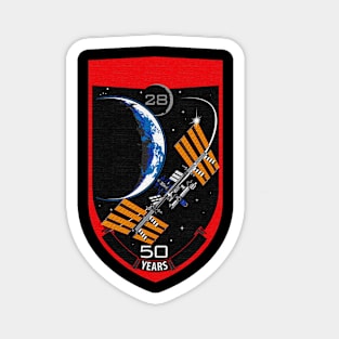 Black Panther Art - NASA Space Badge 83 Magnet