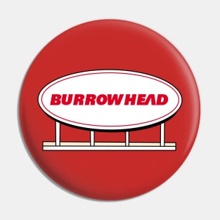 brurrowhead stadium Pin