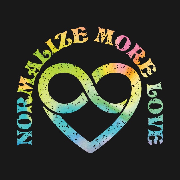 Normalize More Love Polyamory Infinity Heart by Perpetual Brunch