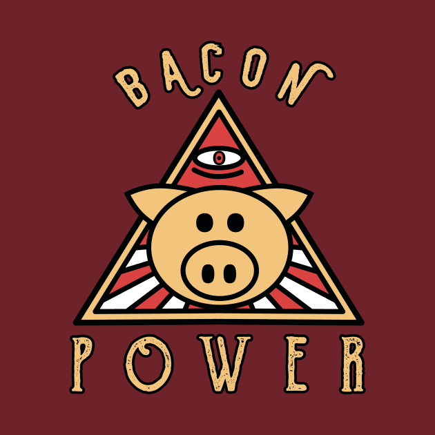Bacon Power Illuminati by TipToeTee