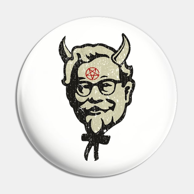 Colonel Satan Vintage Pin by RASRAP