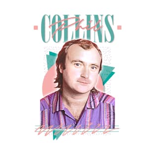 Phil Collins /// Retro 80s Aesthetic Fan Design