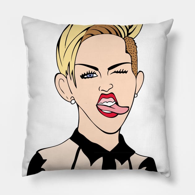 Pop Icon Pillow by cartoonistguy